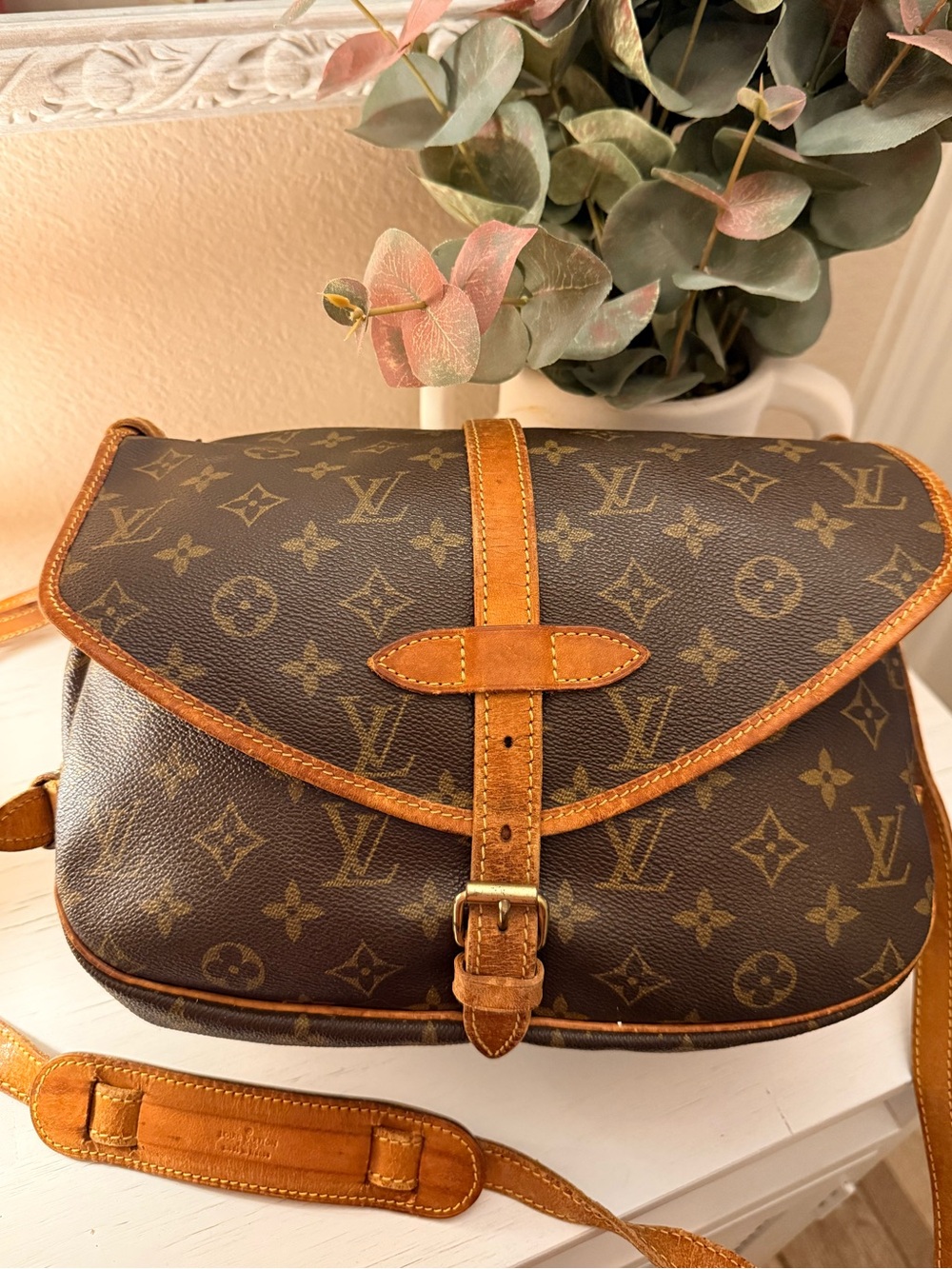 Louis Vuitton Monogram Saumur 30 Bag - Picture 5 of 14